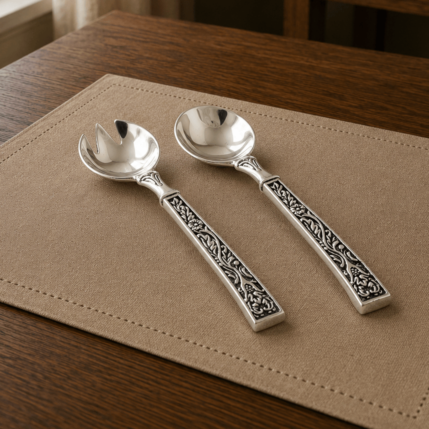 Arthur Court Western Frontier Concho Pattern Serving Set