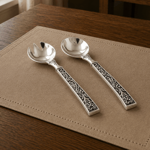 Arthur Court Western Frontier Concho Pattern Serving Set