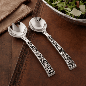 Arthur Court Western Frontier Concho Pattern Serving Set