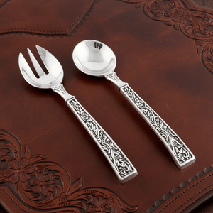 Arthur Court Western Frontier Concho Pattern Serving Set