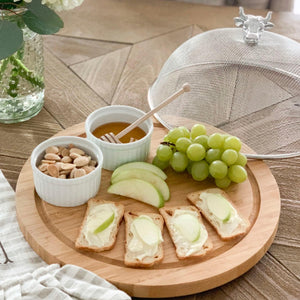 Arthur Court Western Frontier Cow Head 3 Piece Picnic Cheese Board / Spreader
