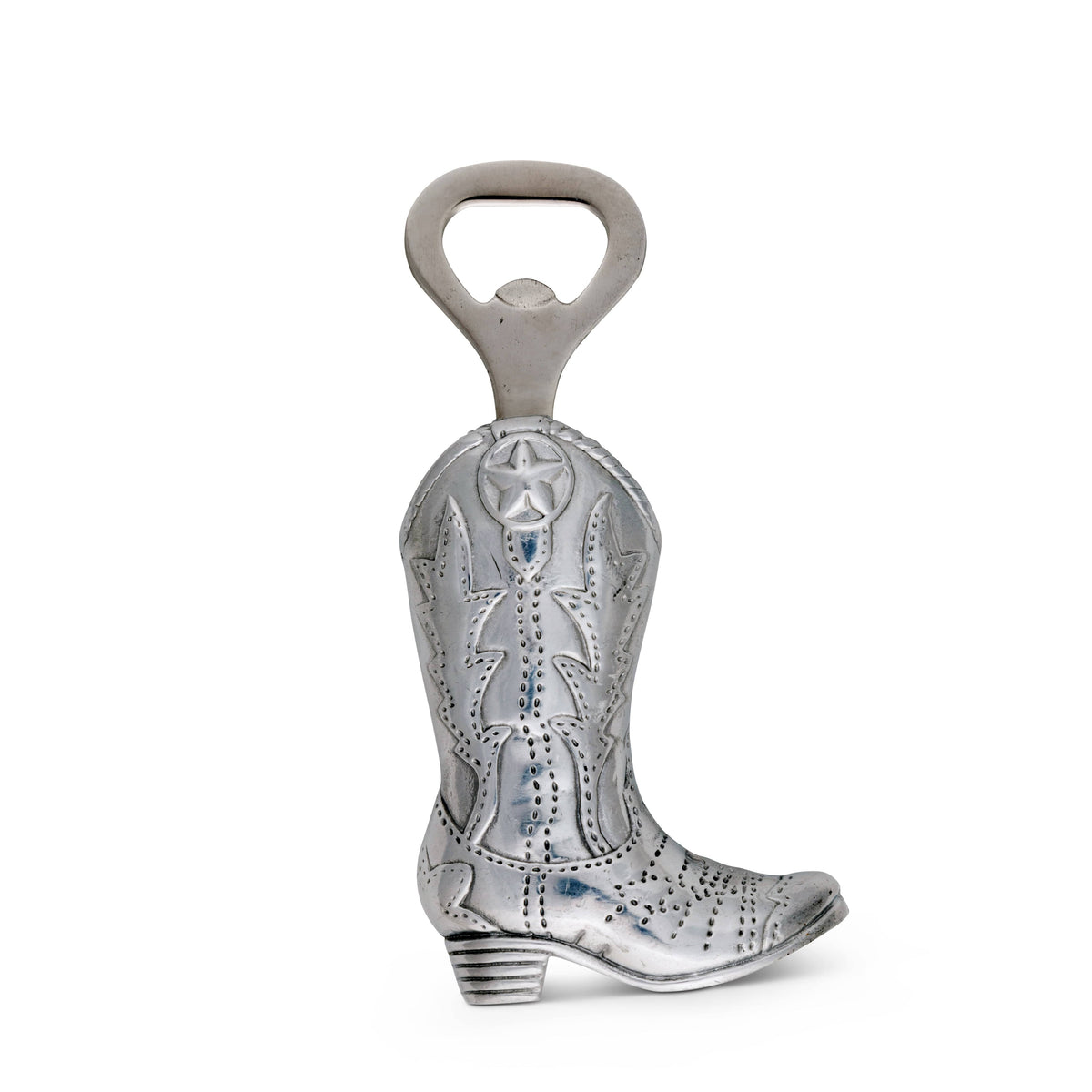 Arthur Court Western Frontier Cowboy Boot Bottle Opener