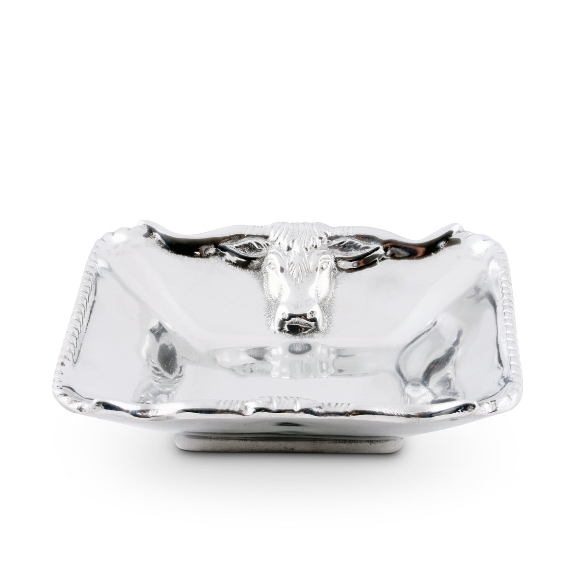 Arthur Court Western Frontier Longhorn 6-1/2 Bowl