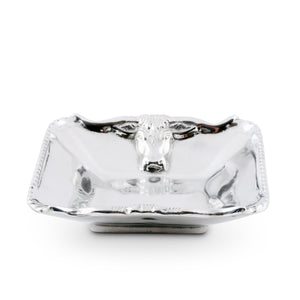 Arthur Court Western Frontier Longhorn 6-1/2 Bowl