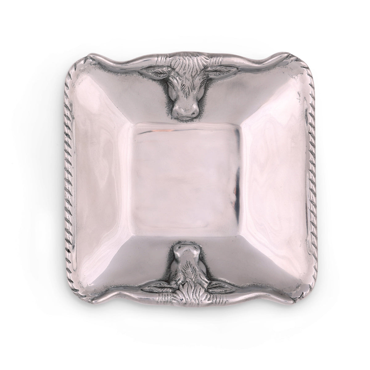 Arthur Court Western Frontier Longhorn 6-1/2 Bowl