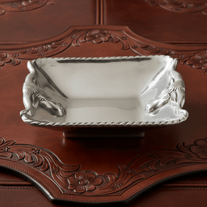 Arthur Court Western Frontier Longhorn 6-1/2 Bowl