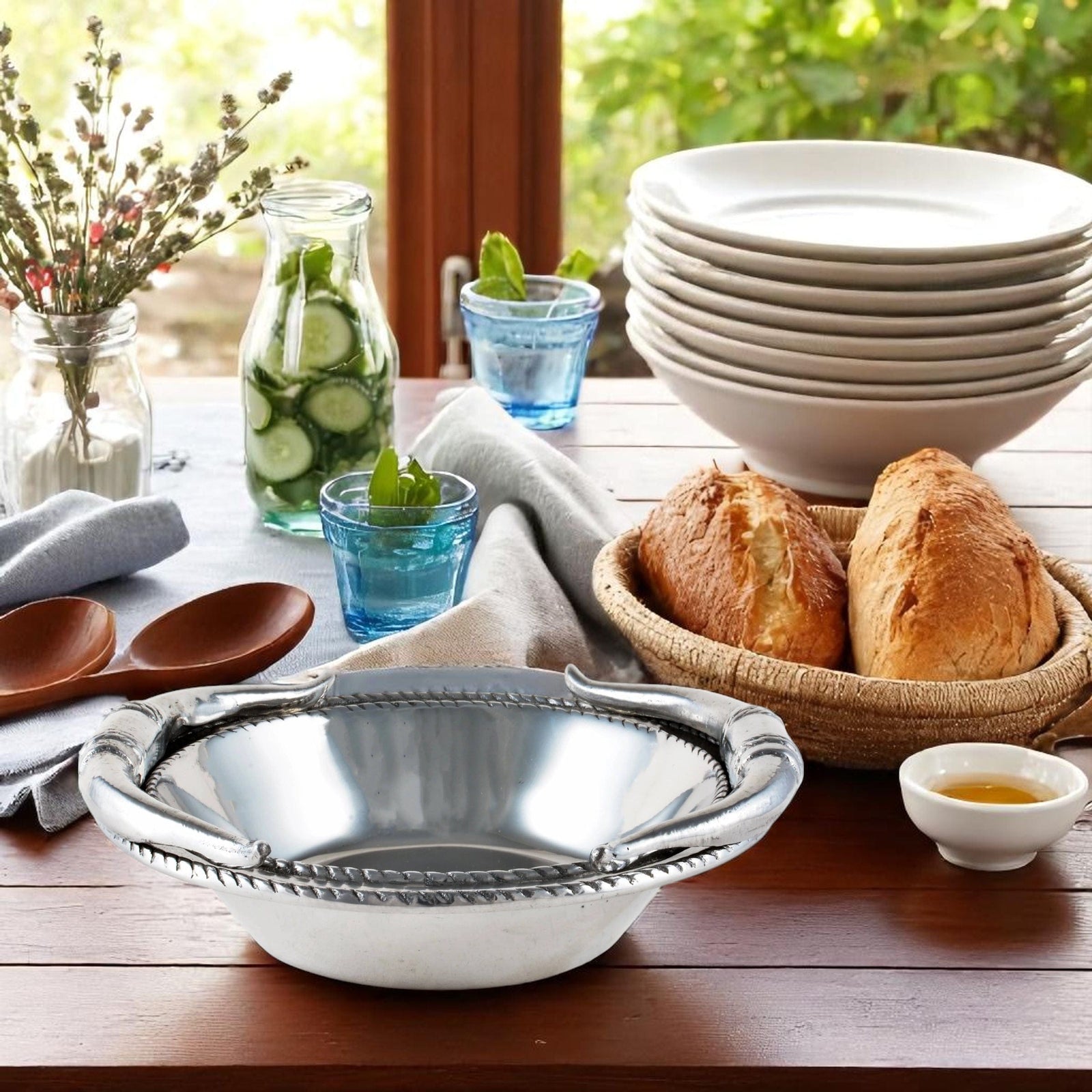 Arthur Court Western Frontier Longhorn 6 Bowl