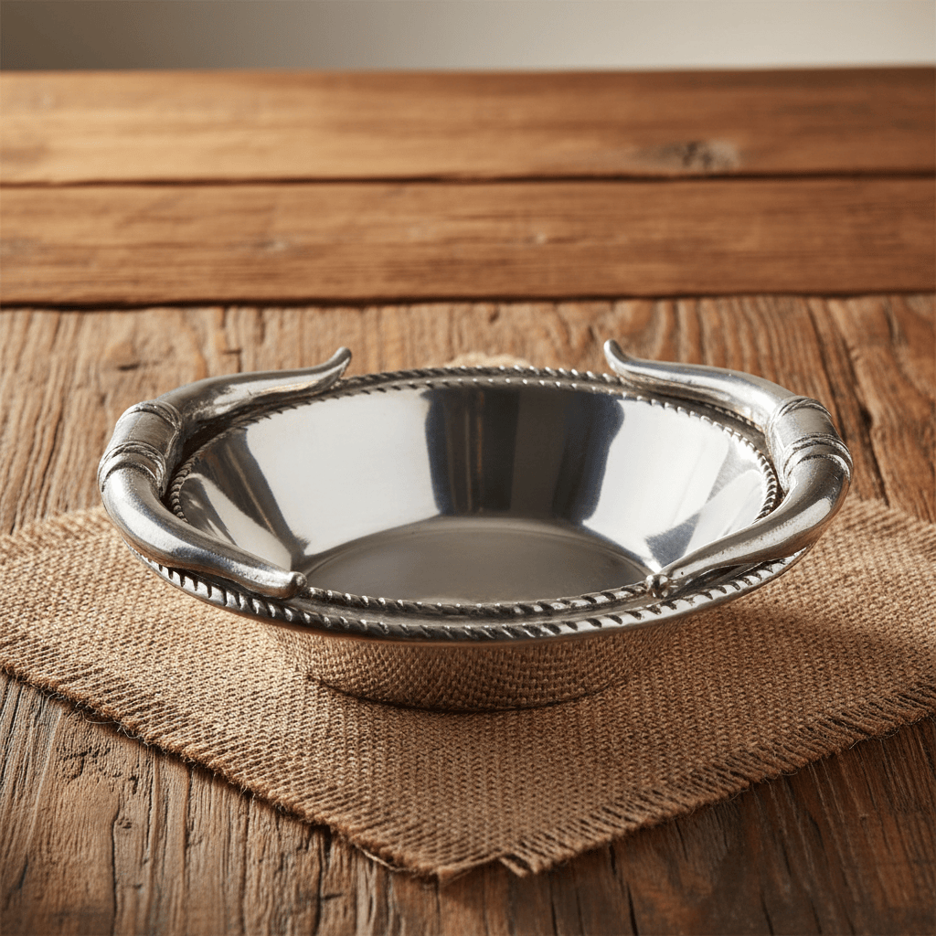 Arthur Court Western Frontier Longhorn 6 Bowl