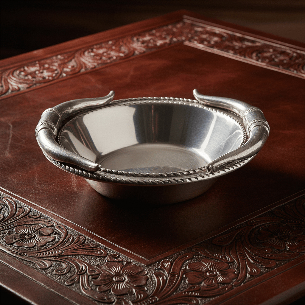 Arthur Court Western Frontier Longhorn 6 Bowl
