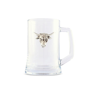 Arthur Court Western Frontier Longhorn Beer Mugs - Set of 2
