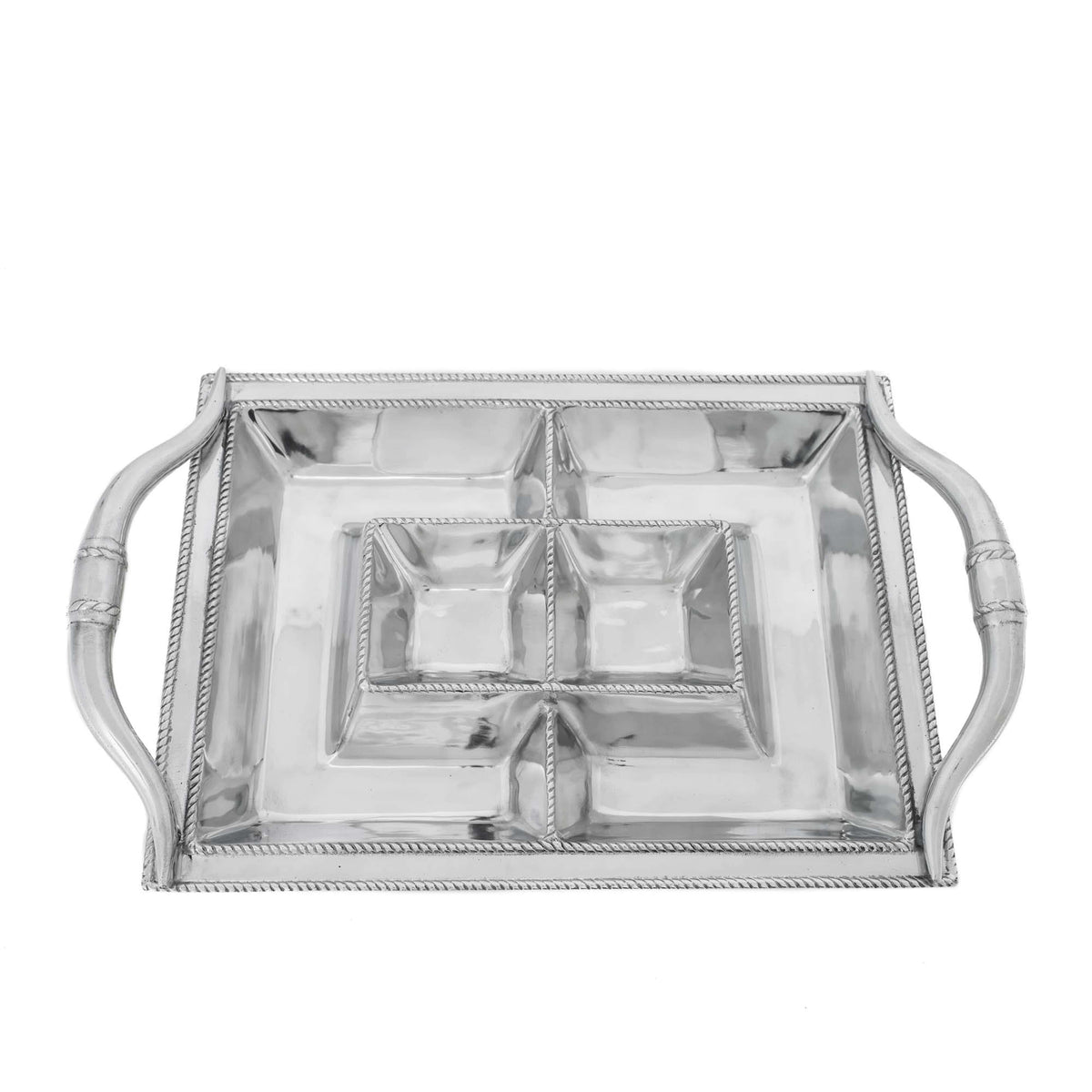 Arthur Court Western Frontier Longhorn Entertainment Tray