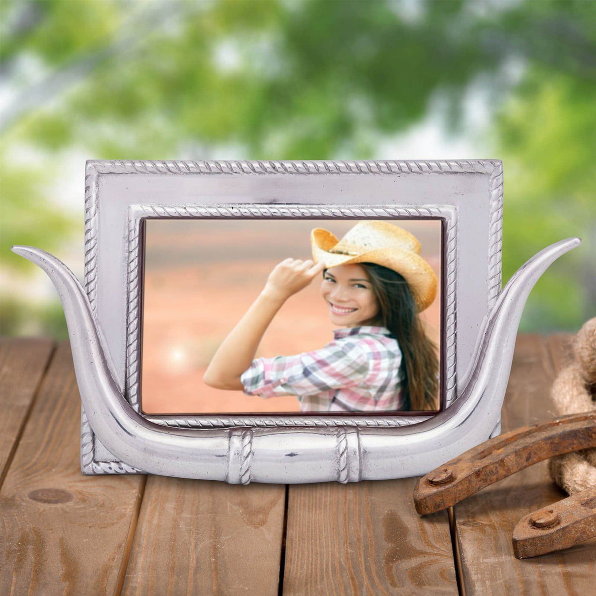 Arthur Court Western Frontier Longhorn Frame