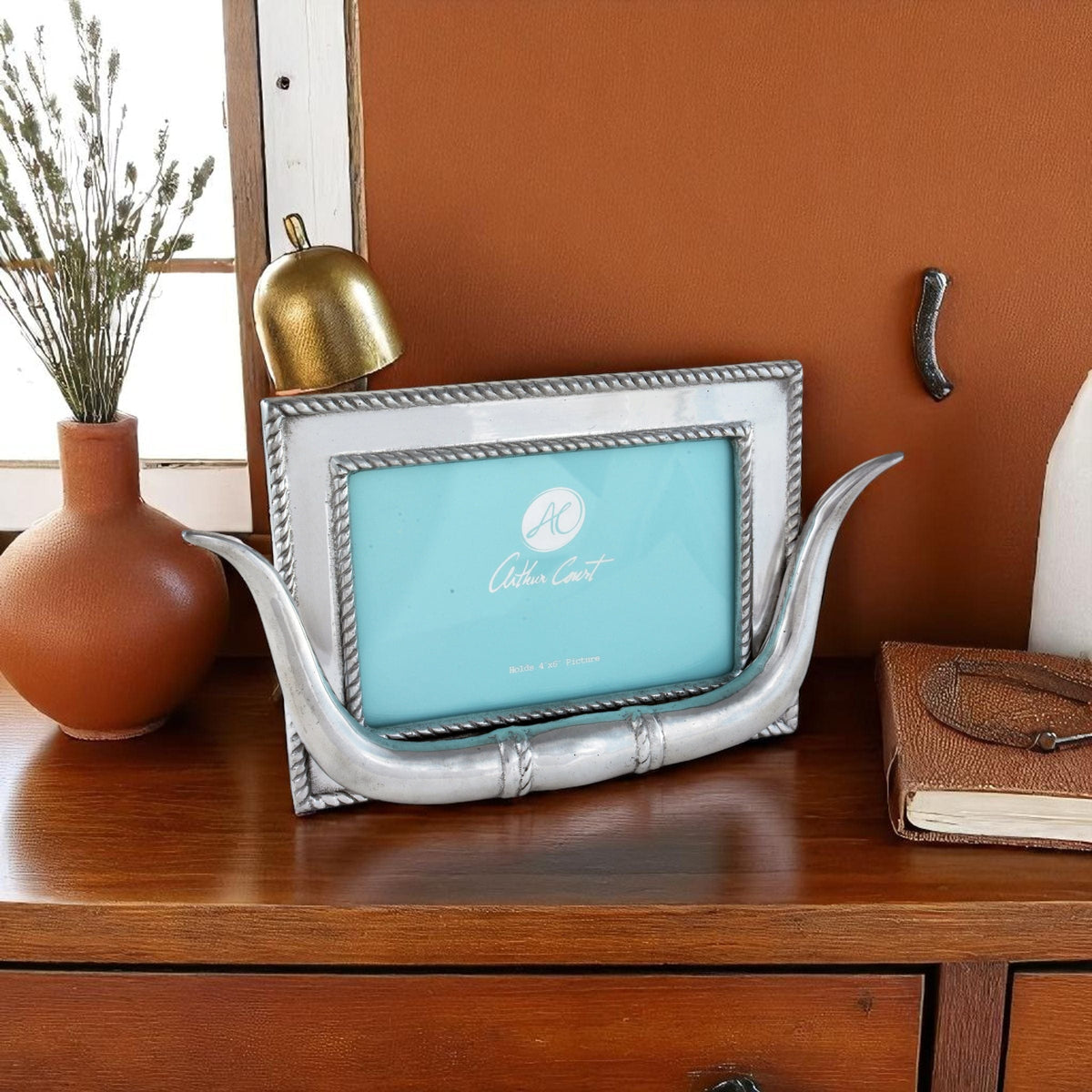 Arthur Court Western Frontier Longhorn Frame