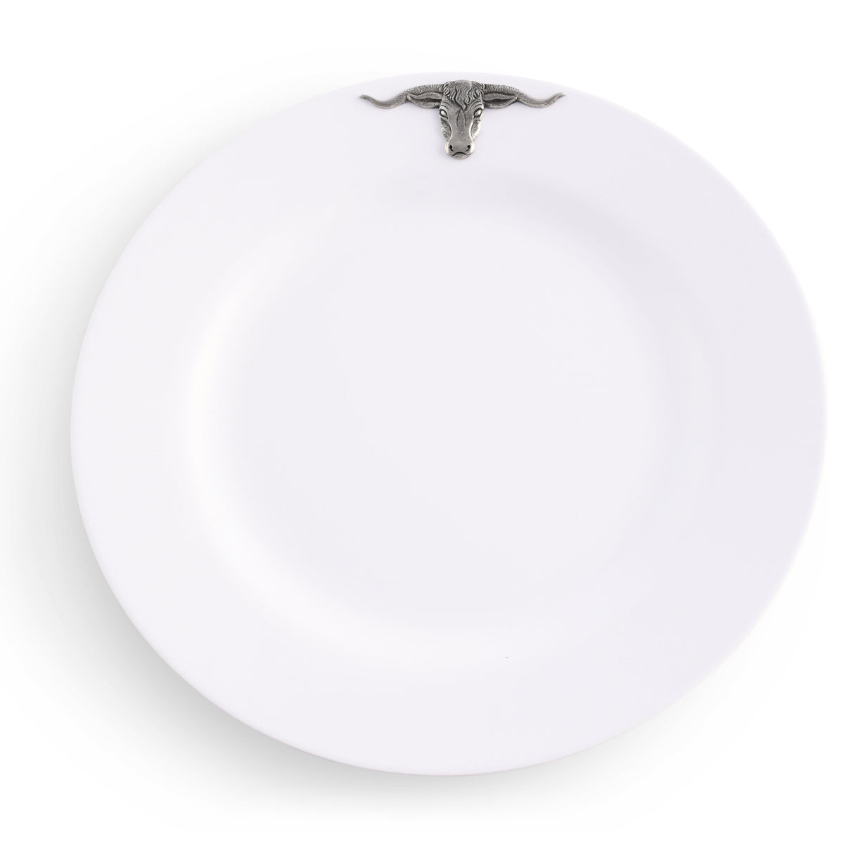 Arthur Court Western Frontier Longhorn Melamine Lunch Plates - Set of 4