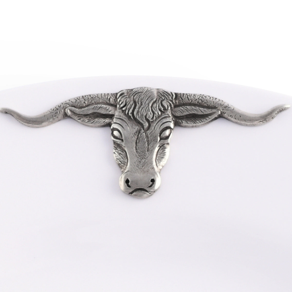 Arthur Court Western Frontier Longhorn Melamine Lunch Plates - Set of 4