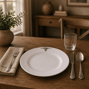 Arthur Court Western Frontier Longhorn Melamine Lunch Plates - Set of 4