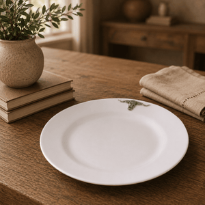 Arthur Court Western Frontier Longhorn Melamine Lunch Plates - Set of 4