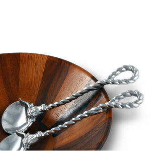 Arthur Court Western Frontier Longhorn Serving Set