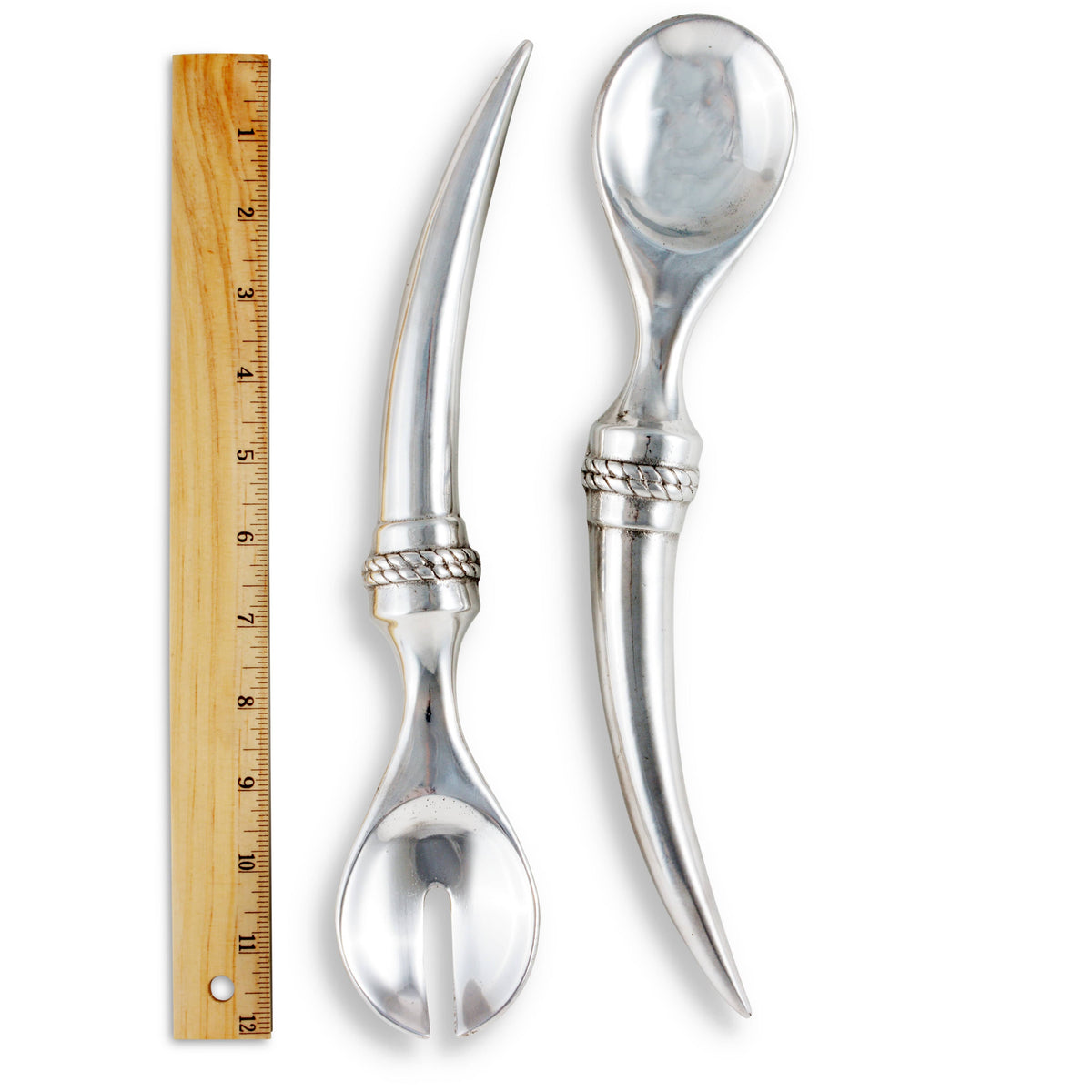 Arthur Court Western Frontier Longhorn Serving Set