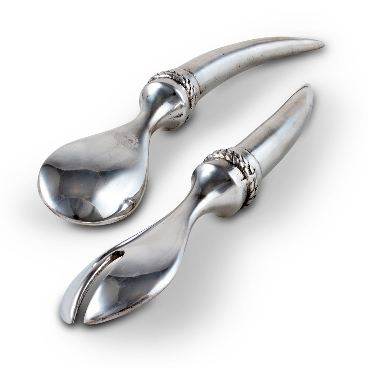 Arthur Court Western Frontier Longhorn Serving Set