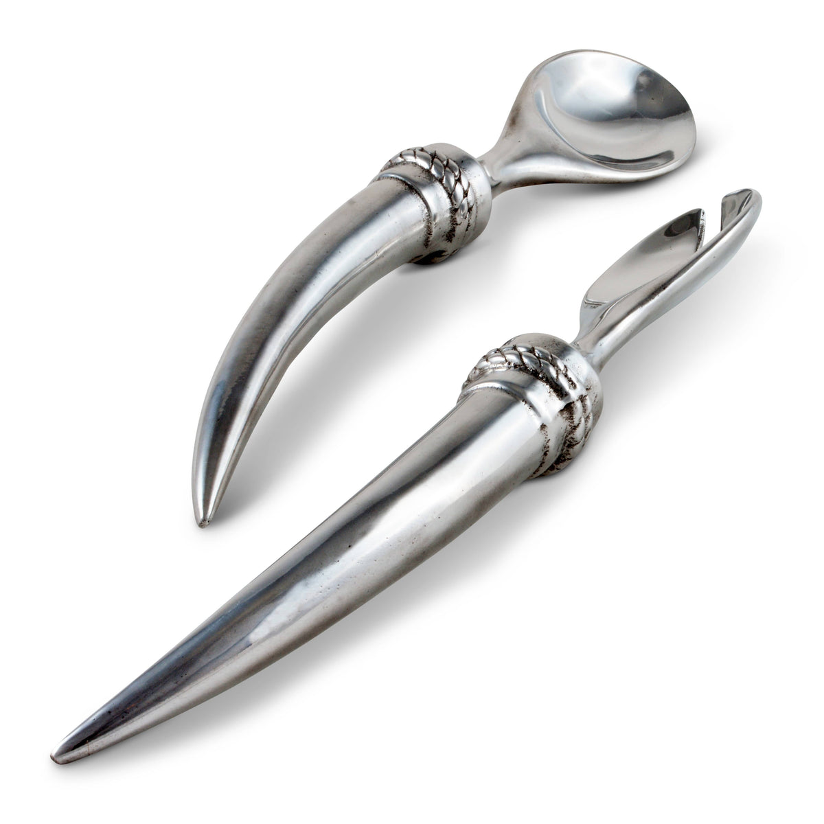 Arthur Court Western Frontier Longhorn Serving Set