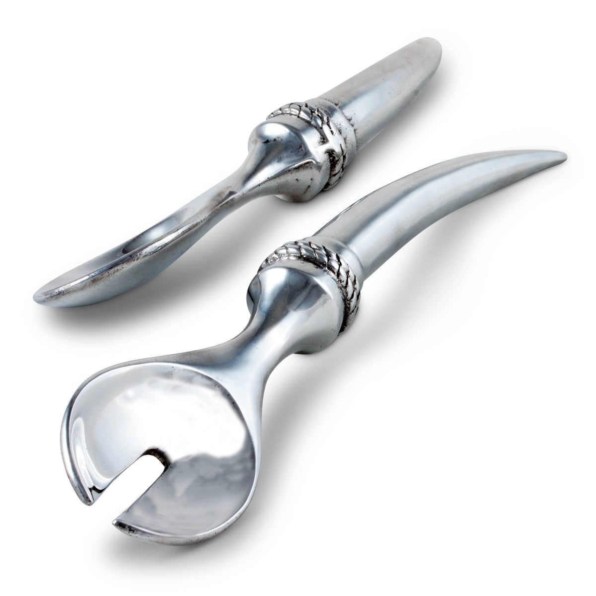 Arthur Court Western Frontier Longhorn Serving Set