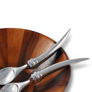 Arthur Court Western Frontier Longhorn Serving Set