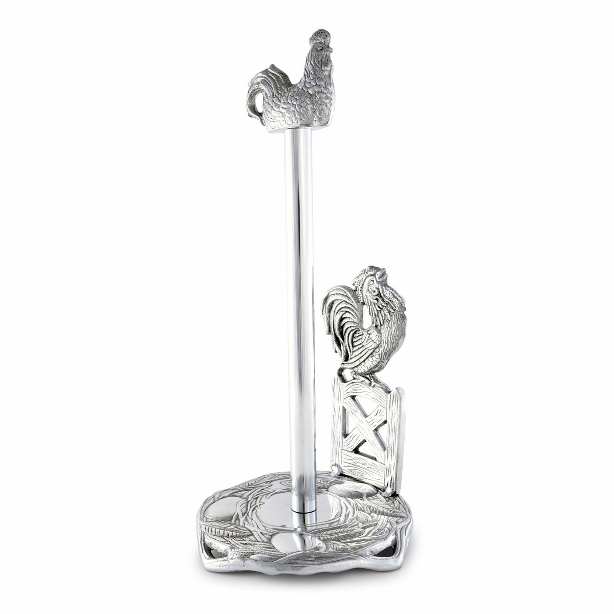Arthur Court Western Frontier Rooster Paper Towel Holder