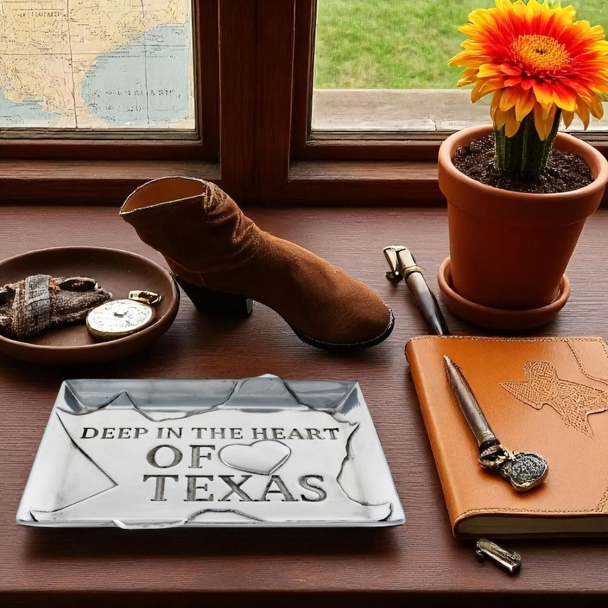 Arthur Court Western Frontier Texas Catch All