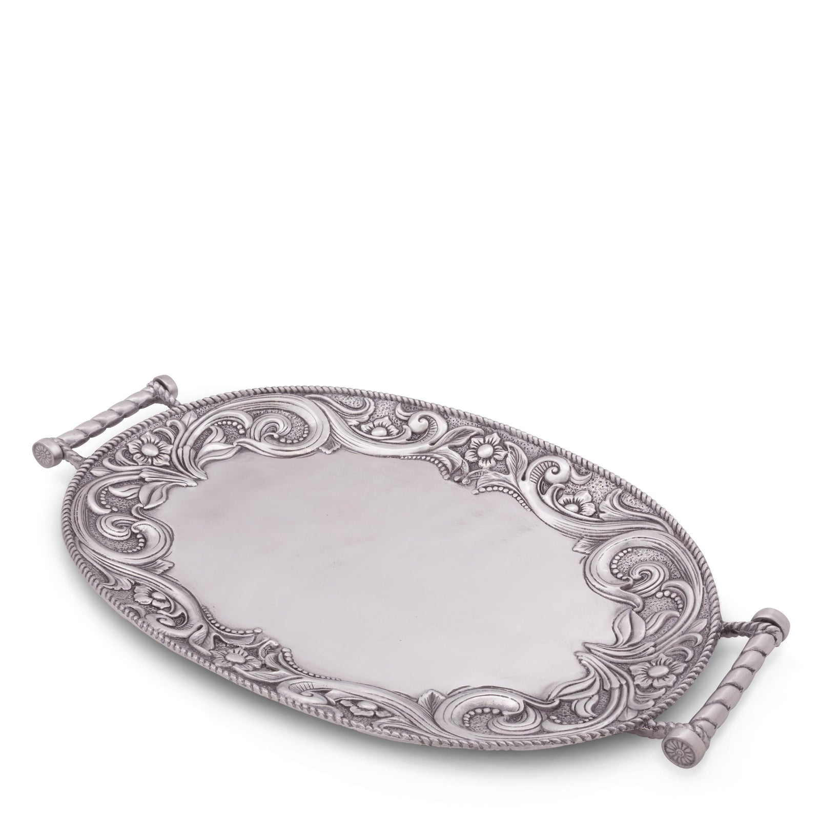 Arthur Court Western Frontier Western Leather Serving Tray
