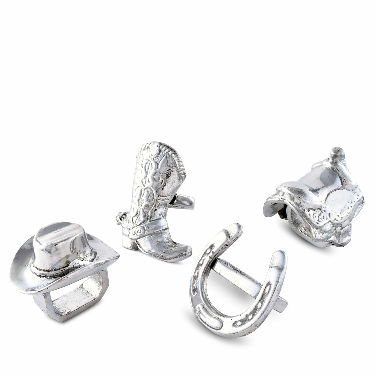 Arthur Court Western Frontier Western Napkin Rings