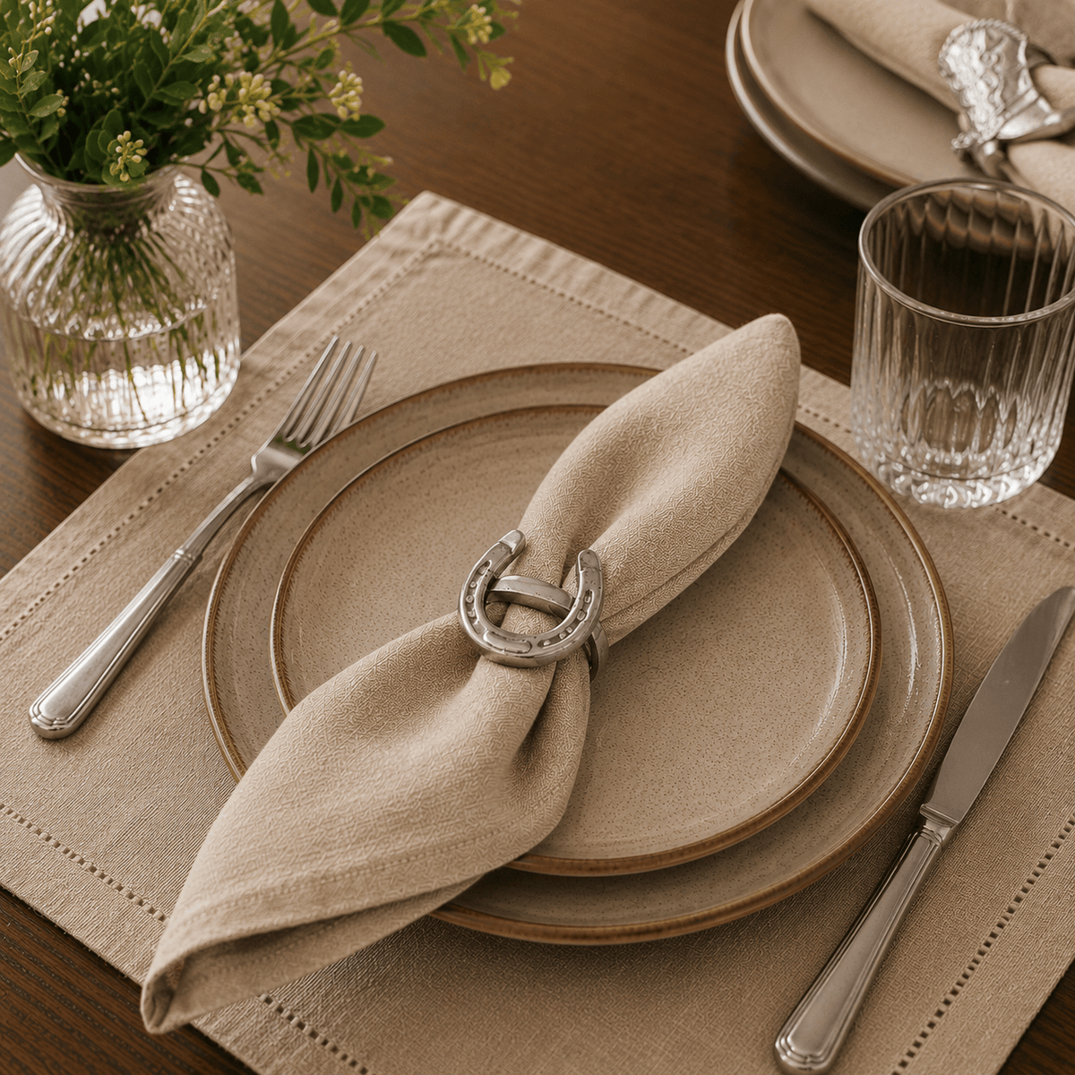 Arthur Court Western Frontier Western Napkin Rings