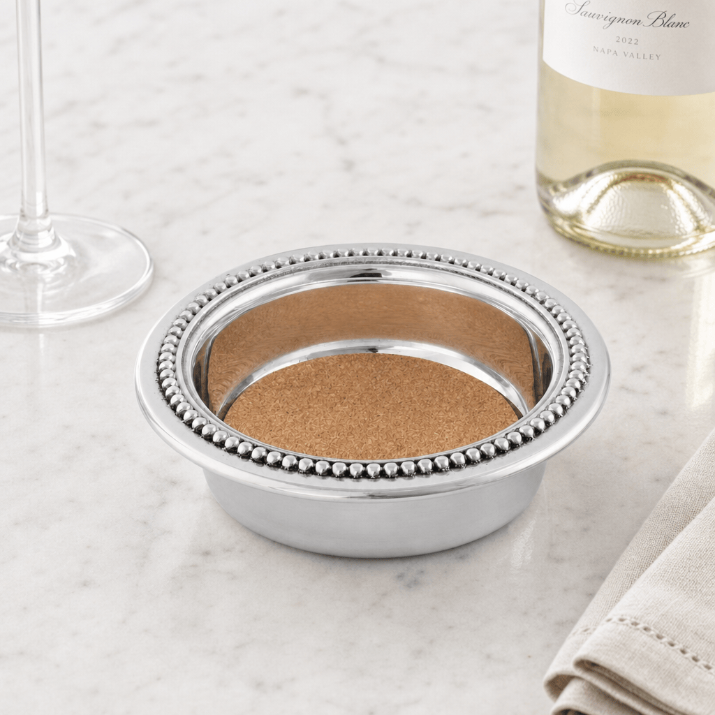 Arthur Court Wine Coasters Beaded Wine Coaster