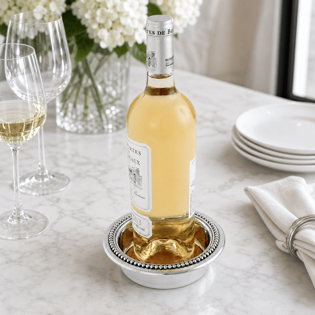 Arthur Court Wine Coasters Beaded Wine Coaster