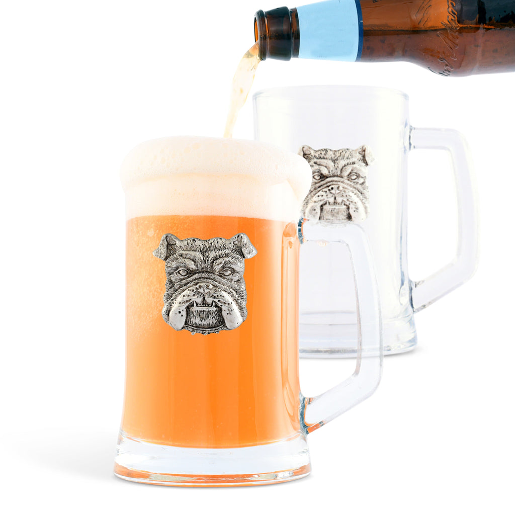 Arthur Court Bulldog Beer Mugs - Set of 2 - Arthur Court Designs
