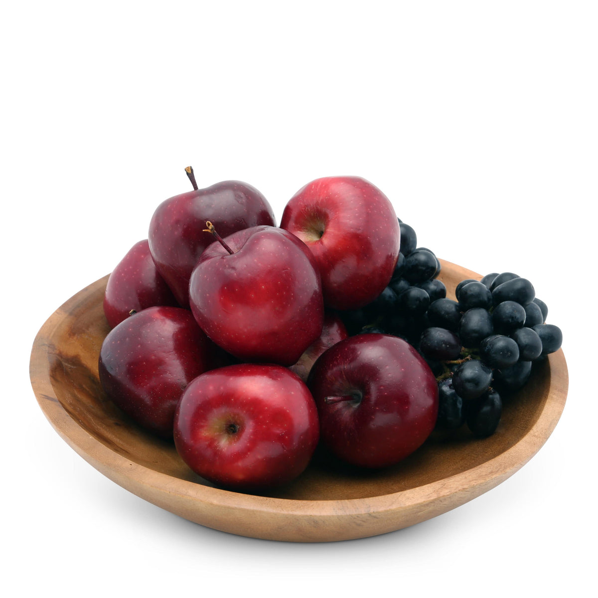 Arthur Court Wood Bowls / Boards Calabash Round Acacia Wood Salad  Bowl