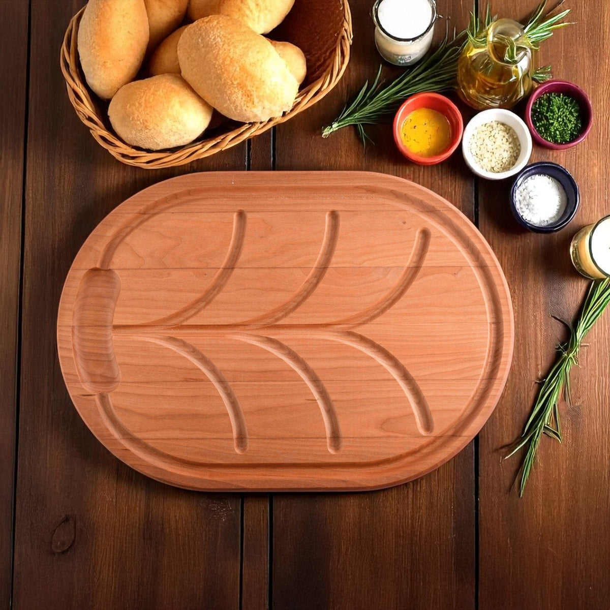 Arthur Court Wood Bowls / Boards Carving Board Wood Large