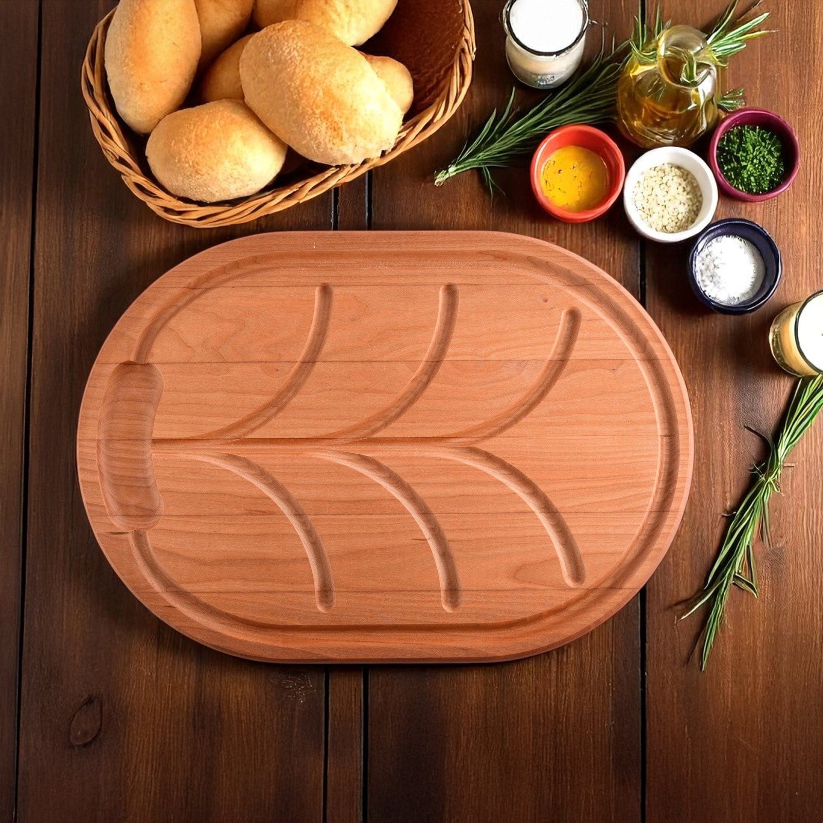 Arthur Court Wood Bowls / Boards Carving Board Wood Large