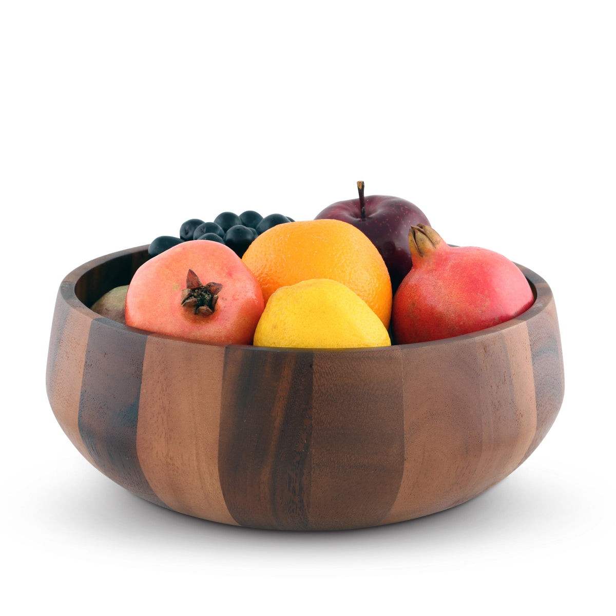 Arthur Court Wood Bowls / Boards Modern Round Acacia Wood Salad  Bowl Large