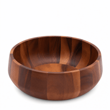 Arthur Court Wood Bowls / Boards Modern Round Acacia Wood Salad  Bowl Large