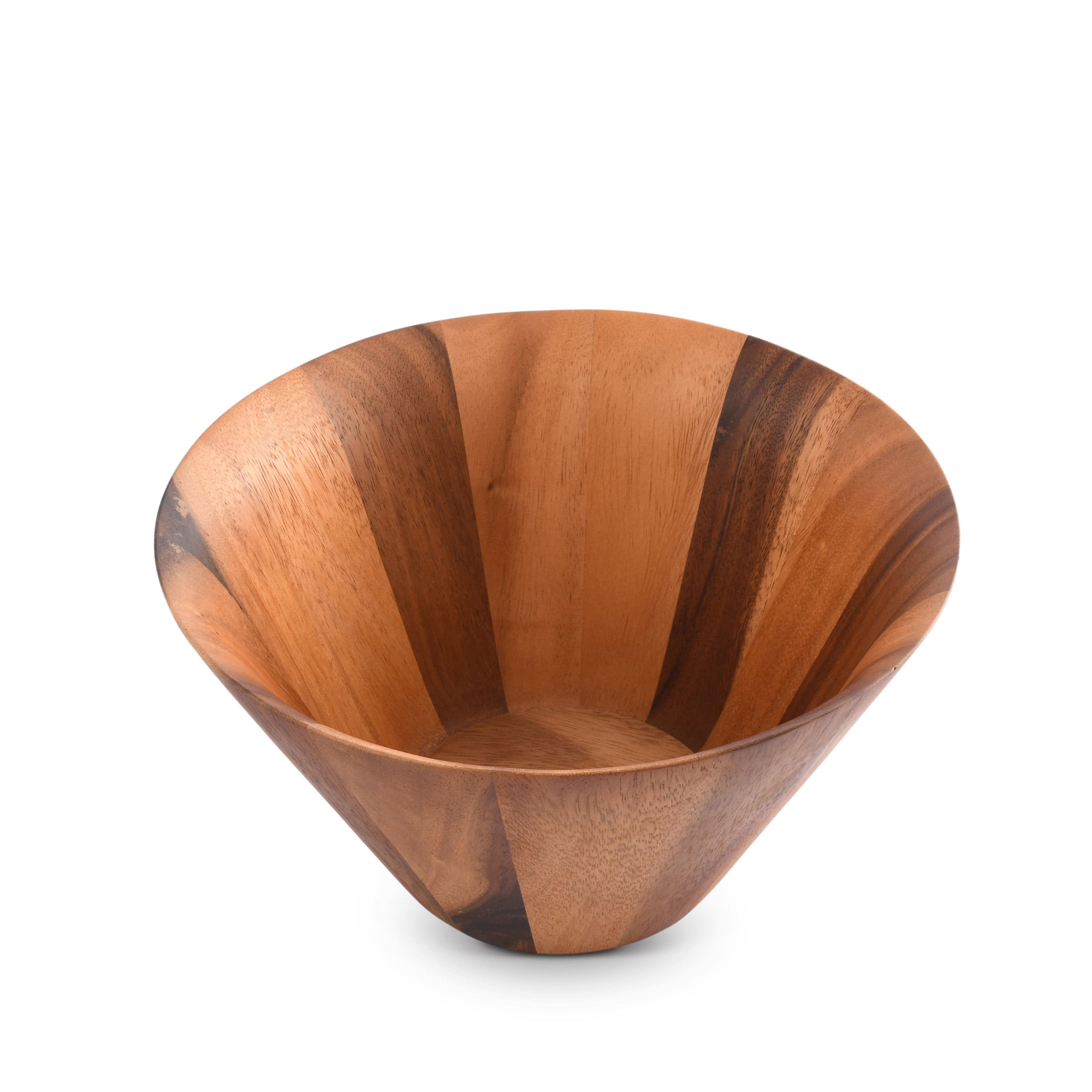Arthur Court Bol de service en bois d'acacia pour fruits ou Arthur Court Bol de service en bois d'acacia pour fruits ou