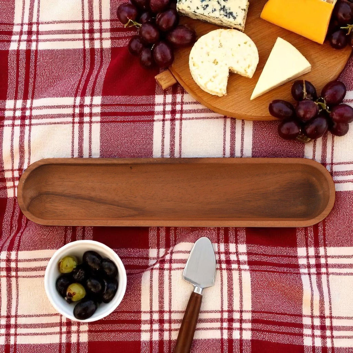 Arthur Court Wood Bowls / Boards Wood Cracker Tray