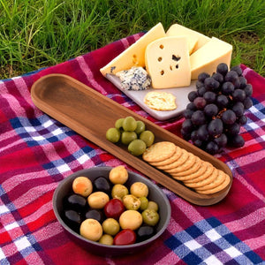 Arthur Court Wood Bowls / Boards Wood Cracker Tray