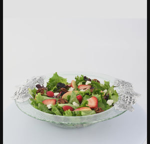 Grape Glass Salad Bowl