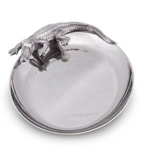 Arthur Court Alligator Alligator Oval Platter