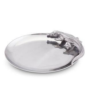 Arthur Court Alligator Alligator Oval Platter