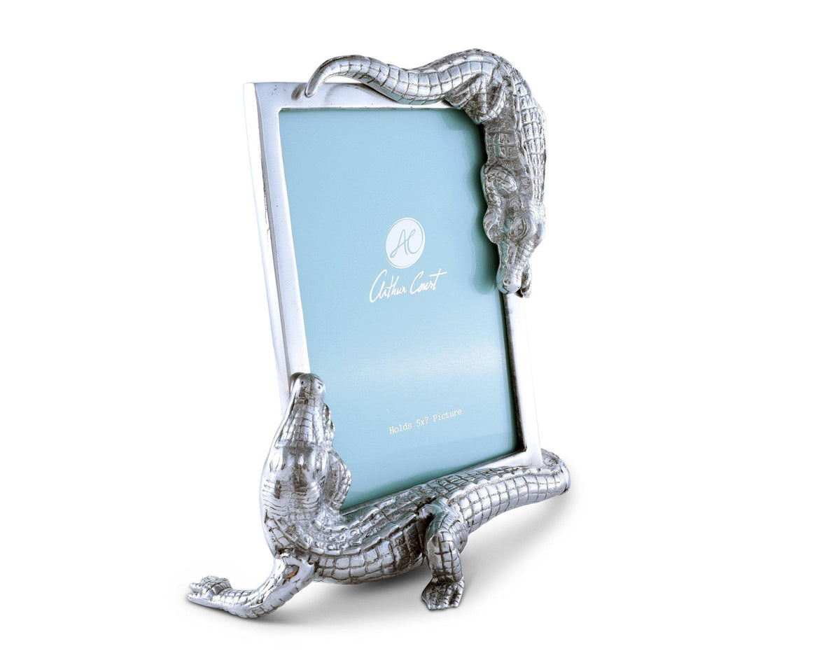 Arthur Court's Tropical Tales Alligator Photo Frame