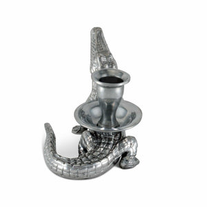 Arthur Court Alligator Alligator Taper Candle Holders