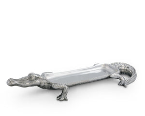 Arthur Court Alligator Alligator Tray Figural