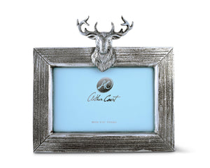 Arthur Court Antler 4 x 6 Elk Mount Photo Frame